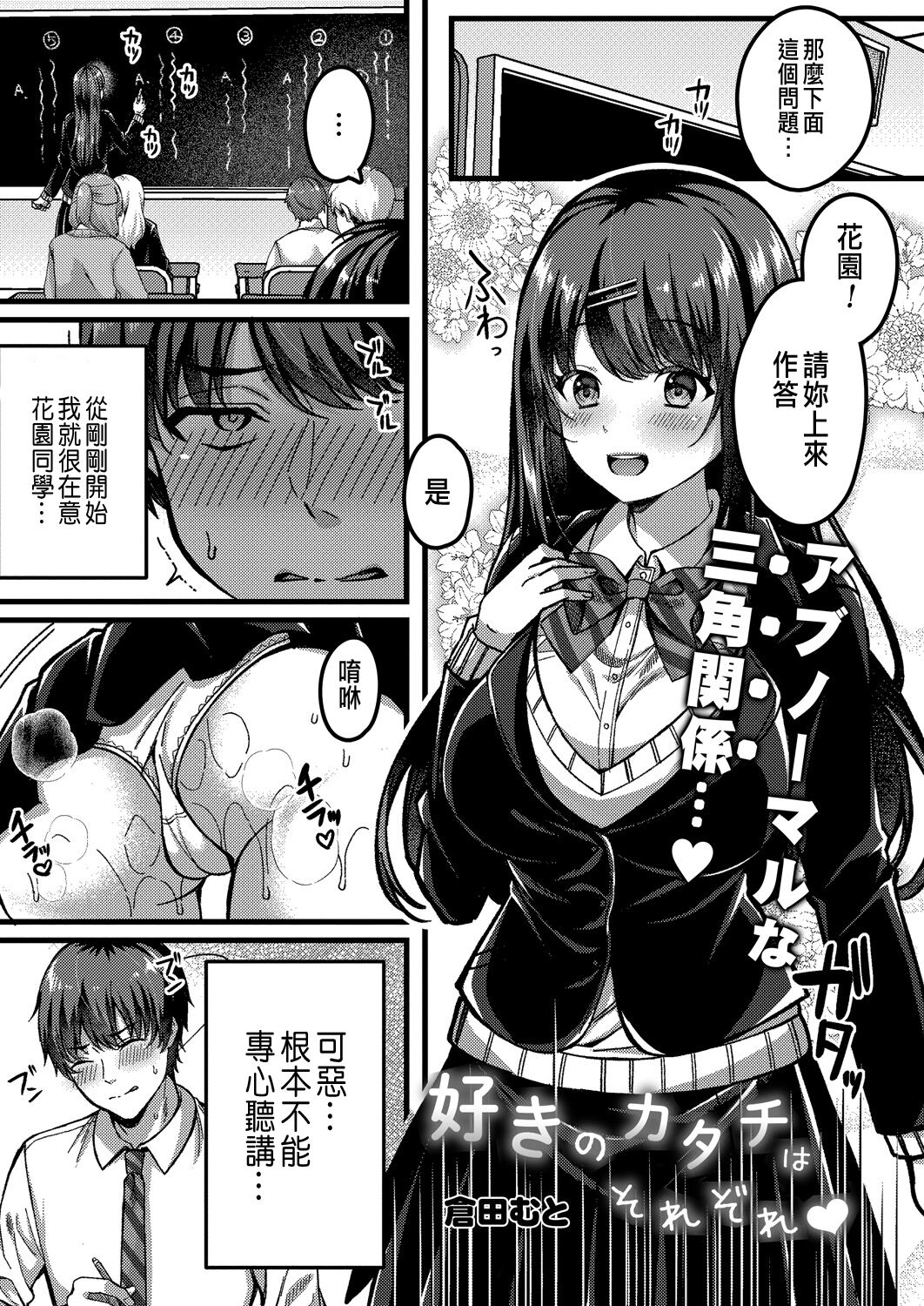 [Kurata Muto] Suki no Katachi wa Sorezore Ch. 3 (COMIC Reboot Vol. 31) [全集P1