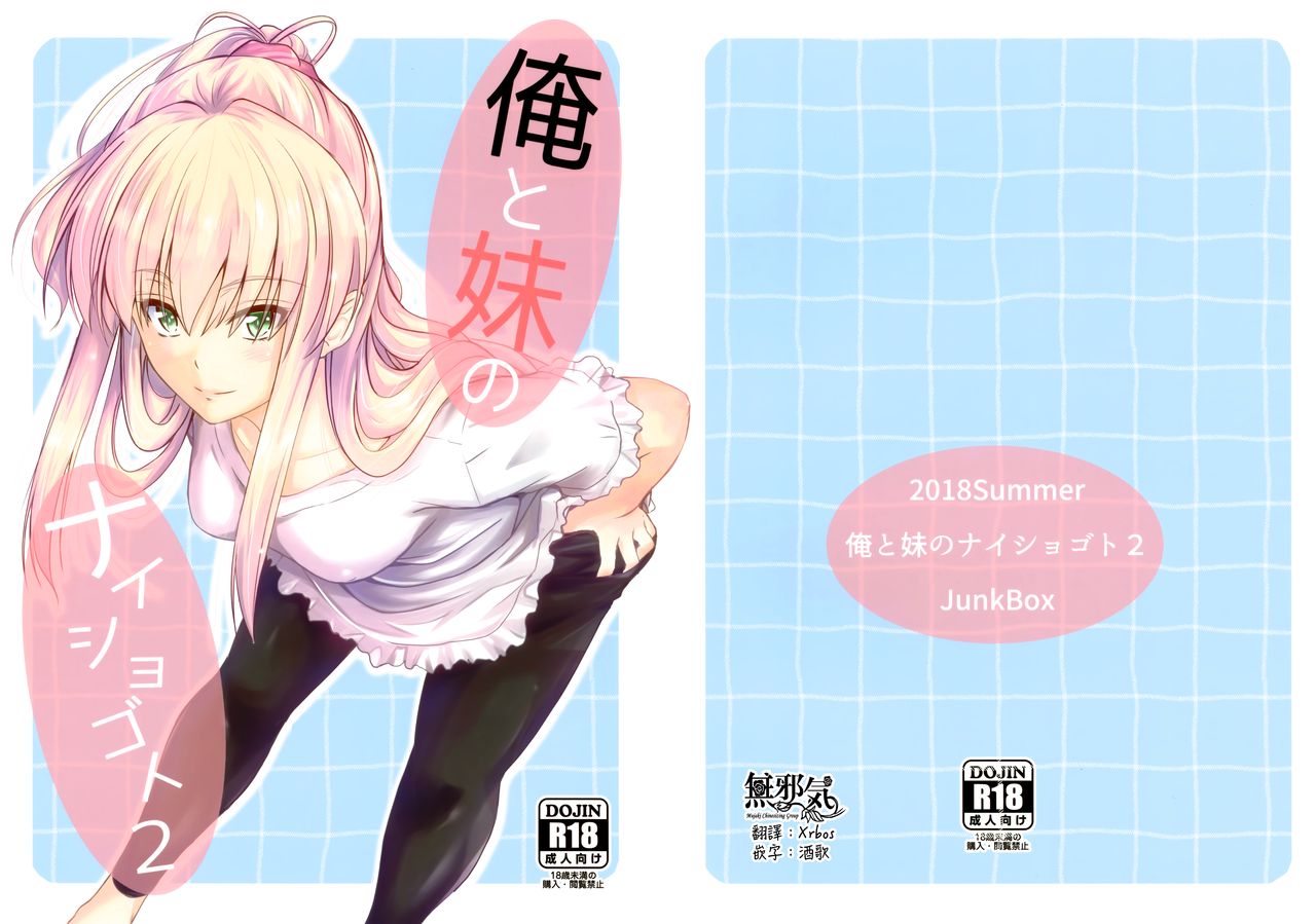 (C94) [Junk Box (Mutsuki)] Ore to Imouto no Naishogoto 2全集P1