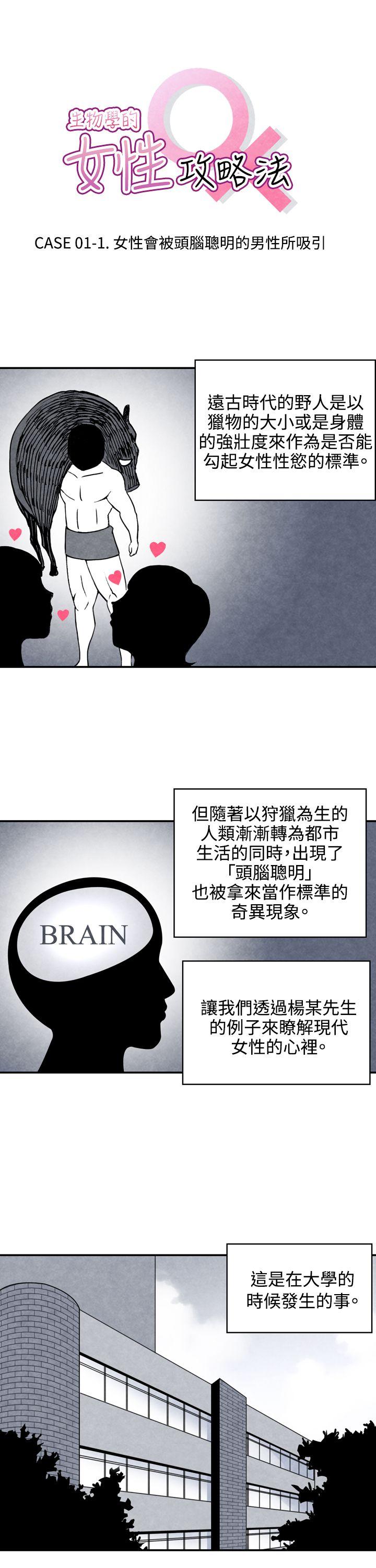 生物学的女性攻略法CASE 01-1. 头脑聪明的男性P1